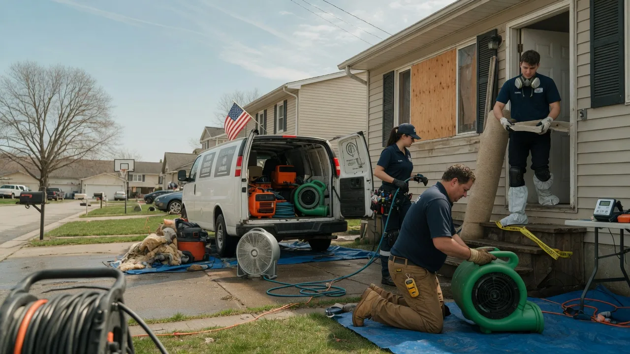 Water Damage Restoration in Rootstown, OH near me